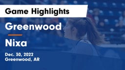 Greenwood  vs Nixa  Game Highlights - Dec. 30, 2022