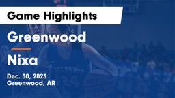 Greenwood  vs Nixa  Game Highlights - Dec. 30, 2023