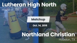 Matchup: Lutheran High North  vs. Northland Christian  2016