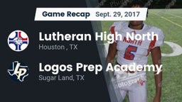 Recap: Lutheran High North  vs. Logos Prep Academy  2017