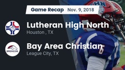 Recap: Lutheran High North  vs. Bay Area Christian  2018