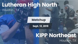 Matchup: Lutheran High North  vs. KIPP Northeast  2019