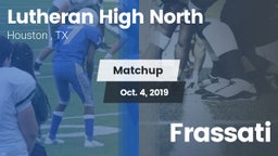 Matchup: Lutheran High North  vs. Frassati 2019
