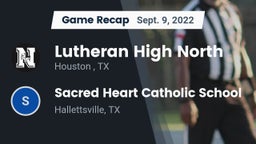Recap: Lutheran High North  vs. Sacred Heart Catholic School 2022