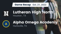 Recap: Lutheran High North  vs. Alpha Omega Academy  2022