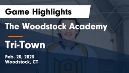 The Woodstock Academy vs Tri-Town Game Highlights - Feb. 20, 2023