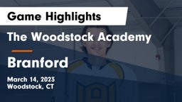 The Woodstock Academy vs Branford  Game Highlights - March 14, 2023