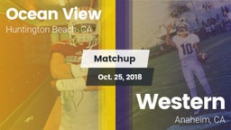 Matchup: Ocean View High vs. Western  2018