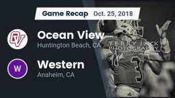 Recap: Ocean View  vs. Western  2018