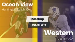 Matchup: Ocean View High vs. Western  2019