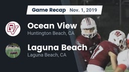 Recap: Ocean View  vs. Laguna Beach  2019