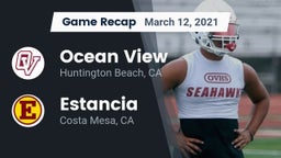 Recap: Ocean View  vs. Estancia  2021