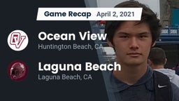 Recap: Ocean View  vs. Laguna Beach  2021