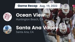 Recap: Ocean View  vs. Santa Ana Valley  2022