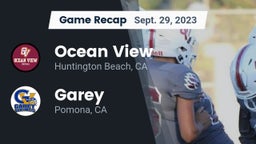 Recap: Ocean View  vs. Garey  2023