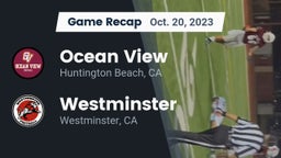 Recap: Ocean View  vs. Westminster  2023