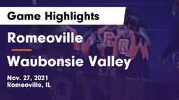 Romeoville  vs Waubonsie Valley  Game Highlights - Nov. 27, 2021