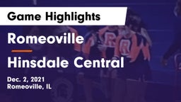Romeoville  vs Hinsdale Central  Game Highlights - Dec. 2, 2021