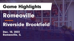 Romeoville  vs Riverside Brookfield  Game Highlights - Dec. 10, 2022