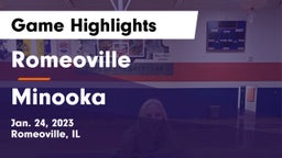 Romeoville  vs Minooka  Game Highlights - Jan. 24, 2023