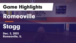 Romeoville  vs Stagg  Game Highlights - Dec. 2, 2023