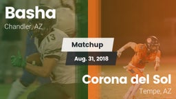 Matchup: Basha  vs. Corona del Sol  2018