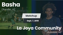 Matchup: Basha  vs. La Joya Community  2018