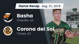 Recap: Basha  vs. Corona del Sol  2018