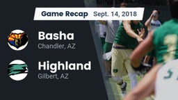 Recap: Basha  vs. Highland  2018