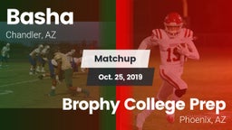 Matchup: Basha  vs. Brophy College Prep  2019