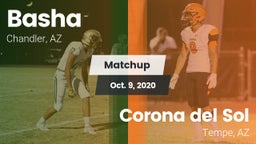 Matchup: Basha  vs. Corona del Sol  2020