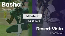 Matchup: Basha  vs. Desert Vista  2020