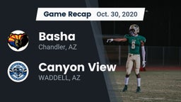 Recap: Basha  vs. Canyon View  2020