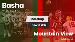 Matchup: Basha  vs. Mountain View  2020