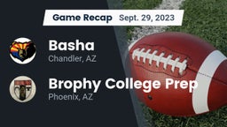 Recap: Basha  vs. Brophy College Prep  2023
