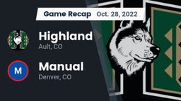 Recap: Highland  vs. Manual  2022