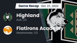 Recap: Highland  vs. Flatirons Academy 2022