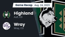 Recap: Highland  vs. Wray  2023