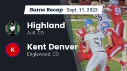 Recap: Highland  vs. Kent Denver  2023