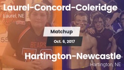Matchup: Laurel-Concord-Coler vs. Hartington-Newcastle  2017