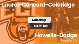 Matchup: Laurel-Concord-Coler vs. Howells-Dodge  2018
