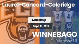 Matchup: Laurel-Concord-Coler vs. WINNEBAGO 2019
