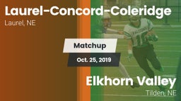 Matchup: Laurel-Concord-Coler vs. Elkhorn Valley  2019