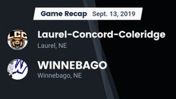 Recap: Laurel-Concord-Coleridge  vs. WINNEBAGO 2019