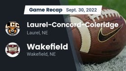 Recap: Laurel-Concord-Coleridge  vs. Wakefield  2022