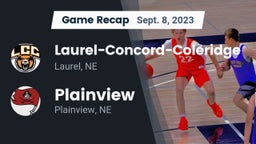 Recap: Laurel-Concord-Coleridge  vs. Plainview  2023