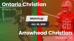 Matchup: Ontario Christian vs. Arrowhead Christian  2018