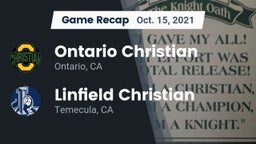 Recap: Ontario Christian  vs. Linfield Christian  2021