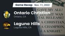 Recap: Ontario Christian  vs. Laguna Hills  2022