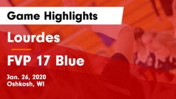 Lourdes  vs FVP 17 Blue Game Highlights - Jan. 26, 2020